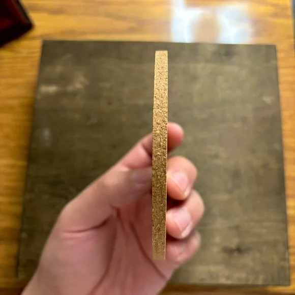 Canadiens Logo Cork Coasters Set of 4 Reserved For @up_north_and_co - Picture 10 of 10